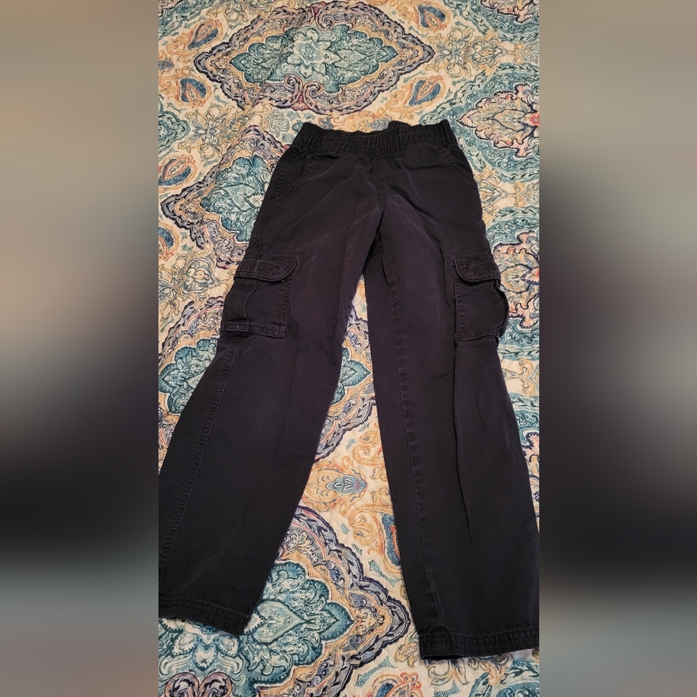 Boy's Navy Cargo Pants